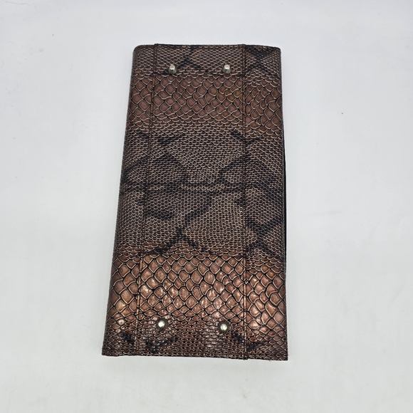 MICHE Envelope Clutch Bag Jen Snake Skin Shell - Picture 7 of 9